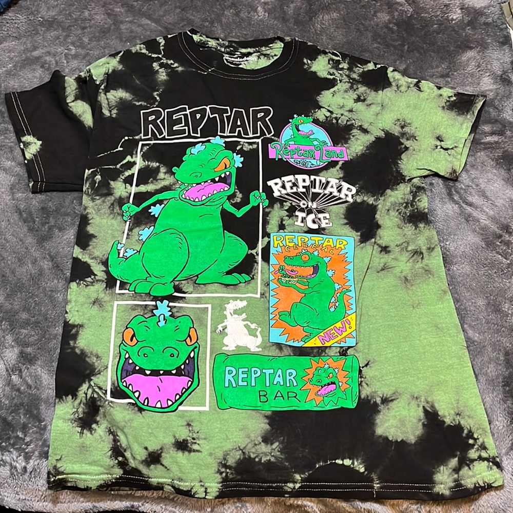 Mens retro regrets tie-dye T-shirt